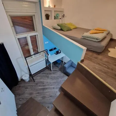 Turquoise Lofts Lägenhetshotell Budapest